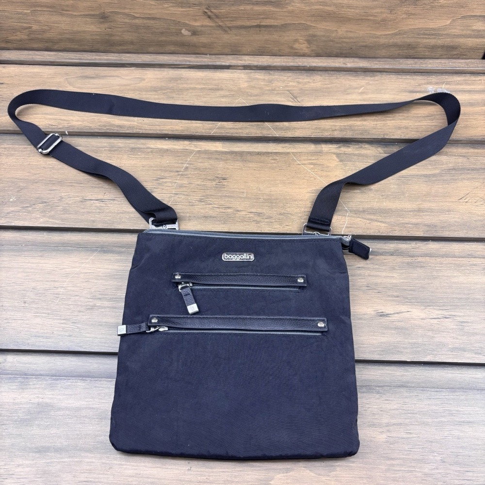 Baggallini messenger bag handbag‎ crossbody Zipper Tote